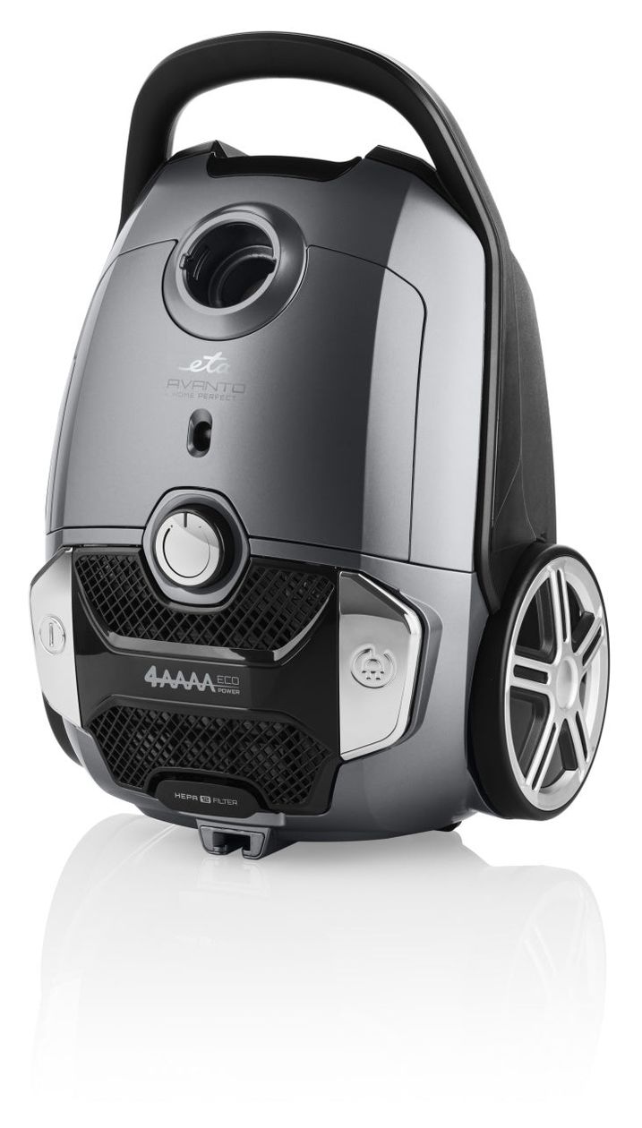 Avanto Bodenstaubsauger Beutellos 800 W HEPA  (Schwarz, Grau) 