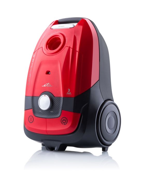 Brillan Bodenstaubsauger mit Staubbeutel 700 W  (Schwarz, Rot) 