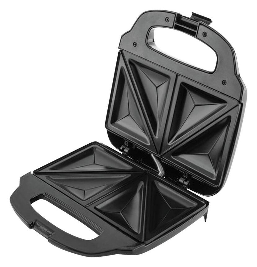 Campo Sandwichmaker 750 W für 4 Sandwiches  (Schwarz) 
