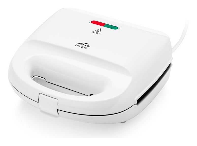 Crosto Sandwichmaker 750 W für 2 Sandwiches  (Weiß) 