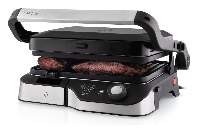 DeliChef 2000 W mit 308 x 230 mm Fläche  (Schwarz) 