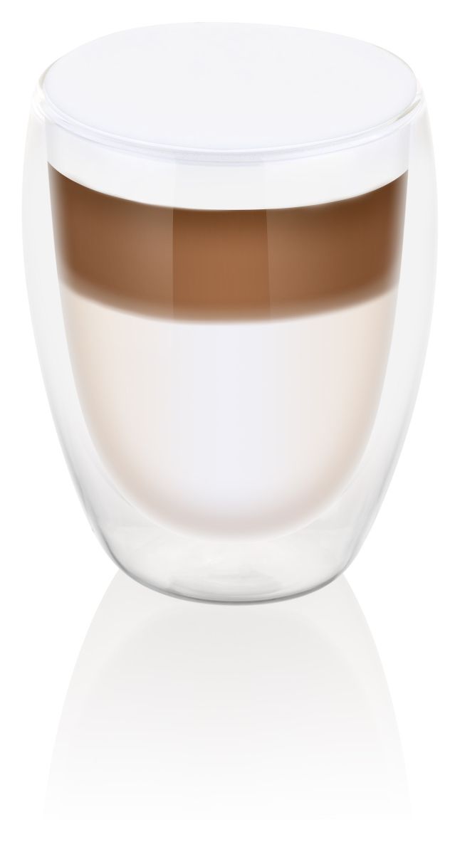 Doppelwandige Latte Macchiato Gläser   (Transparent) 