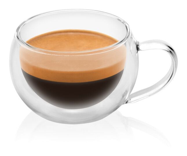 Doppelwandige Lungo Gläser   (Transparent) 