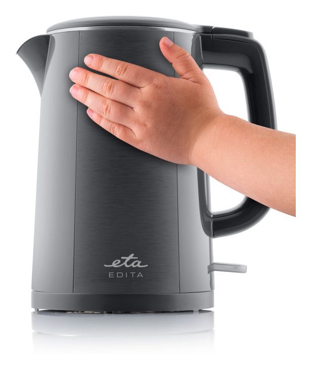 Edita 1,5 l Wasserkocher 2200 W  (Grau) 