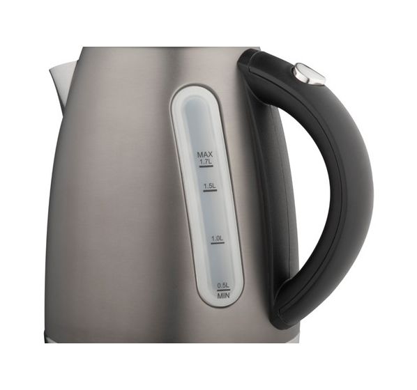 Ela 1,7 l Wasserkocher 2200 W (Anthrazit, Grau, Edelstahl) 