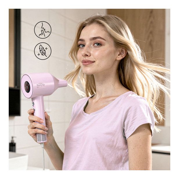 Fenite Pastels Haartrockner 1600 W  (Pink) 