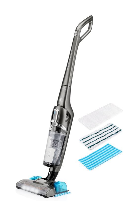 Fortelo Handstaubsauger mit Staubbeutel bis 50 min Laufzeit 36 V Zyklonal 