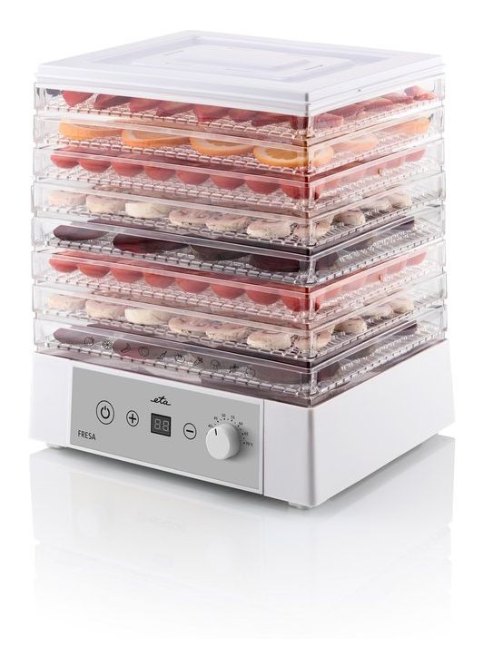 Fresa Dörrautomat 250 W 48 h Maximale Timer-Zeit 8 Dörrgitter 