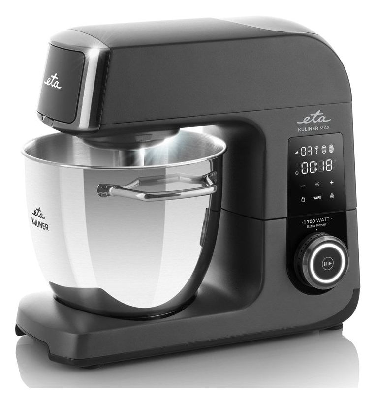 Gratus Kuliner II Max 1700 W Küchenmaschine 6,7 l mit Waage  (Grau) 