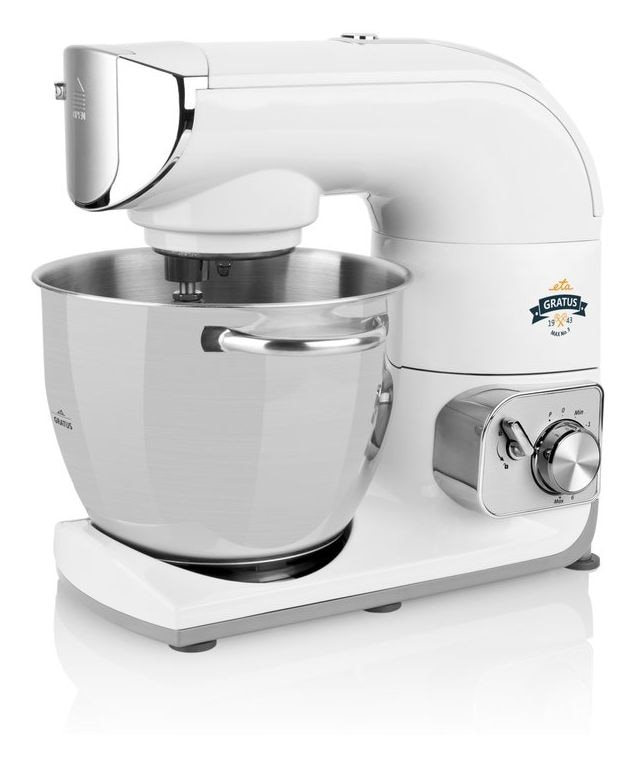 Gratus Max III 1200 W Küchenmaschine 5,5 l  (Weiß) 