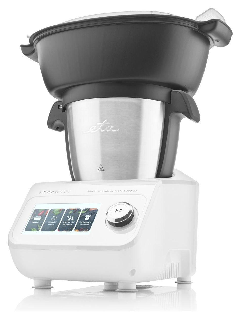 Leonardo Küchenmaschine 3,5 l mit Waage  (Weiß, Grau) 