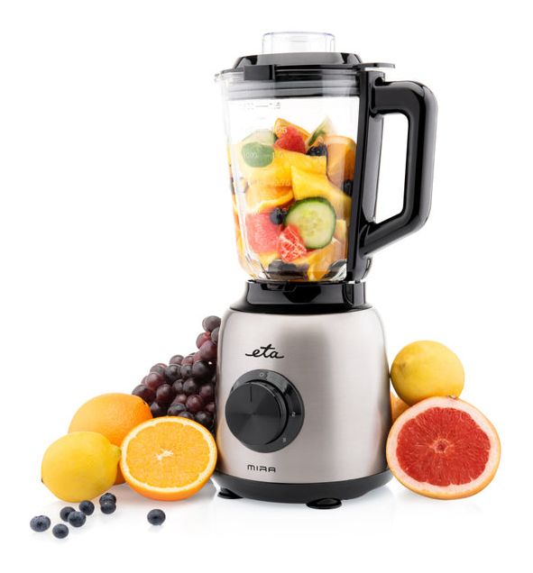 Mira 1,5 l Standmixer 3 Geschwindigkeiten 1200 W  (Schwarz) 