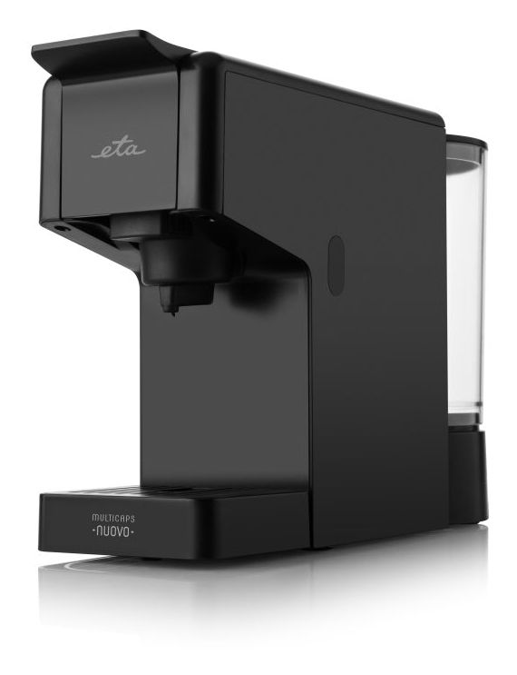 Multicaps Nuovo Gemahlener Kaffee/Kaffeekapsel Maschine  (Schwarz) 