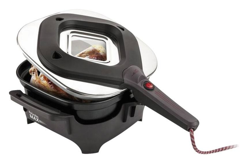 Pecenka Max Elektrischer Bräter  (Schwarz) 