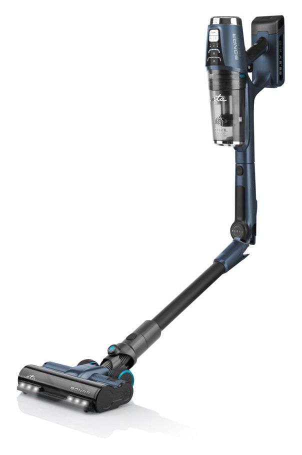 Sonar Aqua Plus Handstaubsauger Beutellos bis 40 min Laufzeit 25,2 V HEPA  (Blau) 