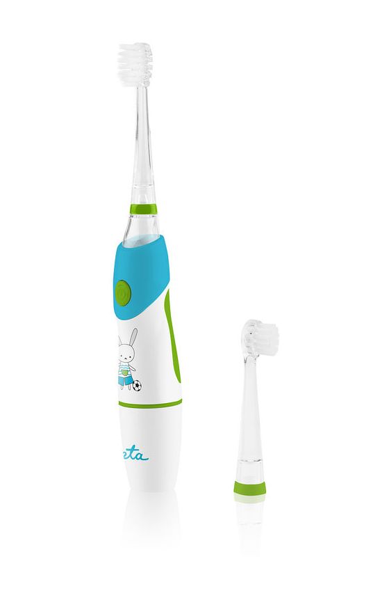 Sonetic Kids Schall-Zahnbürste für Kinder (Blau, Limette, Weiß) 