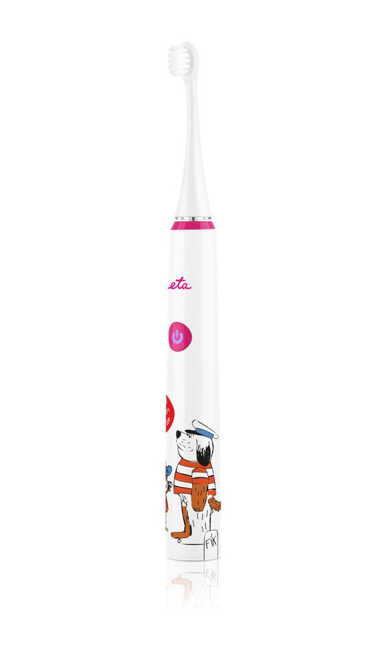 Sonetic Kids Schall-Zahnbürste für Kinder 1,2 h  (Pink) 