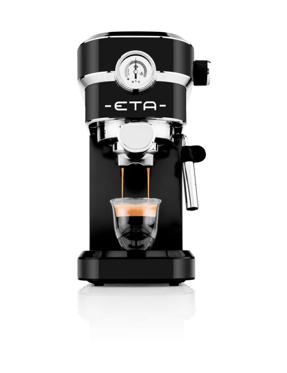 Storio Siebträger Kaffeemaschine 20 bar 1350 W  (Schwarz) 