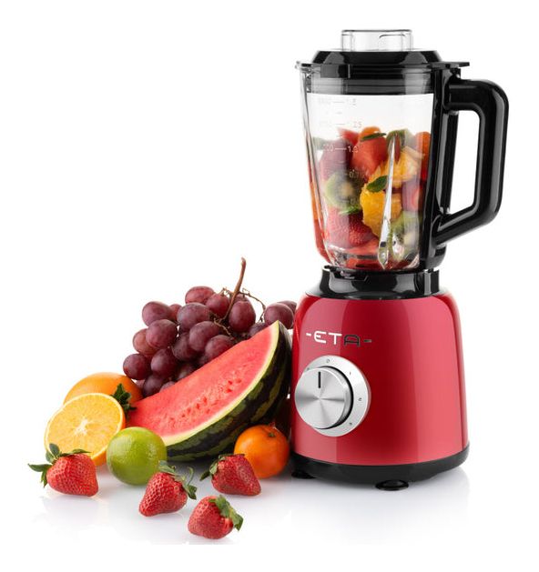 Storio 1,5 l Standmixer 3 Geschwindigkeiten 1200 W  (Rot) 