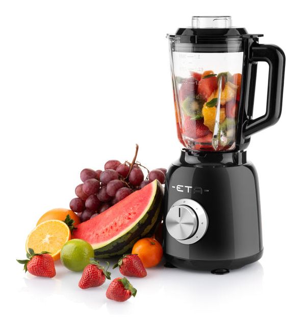 Storio 1,5 l Standmixer 3 Geschwindigkeiten 1200 W  (Schwarz) 