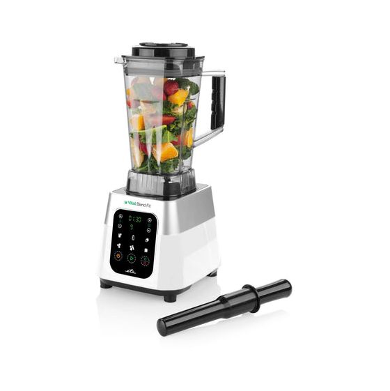 Vital Blend Fit 2 l Standmixer 9 Geschwindigkeiten 1800 W  (Grau, Weiß) 