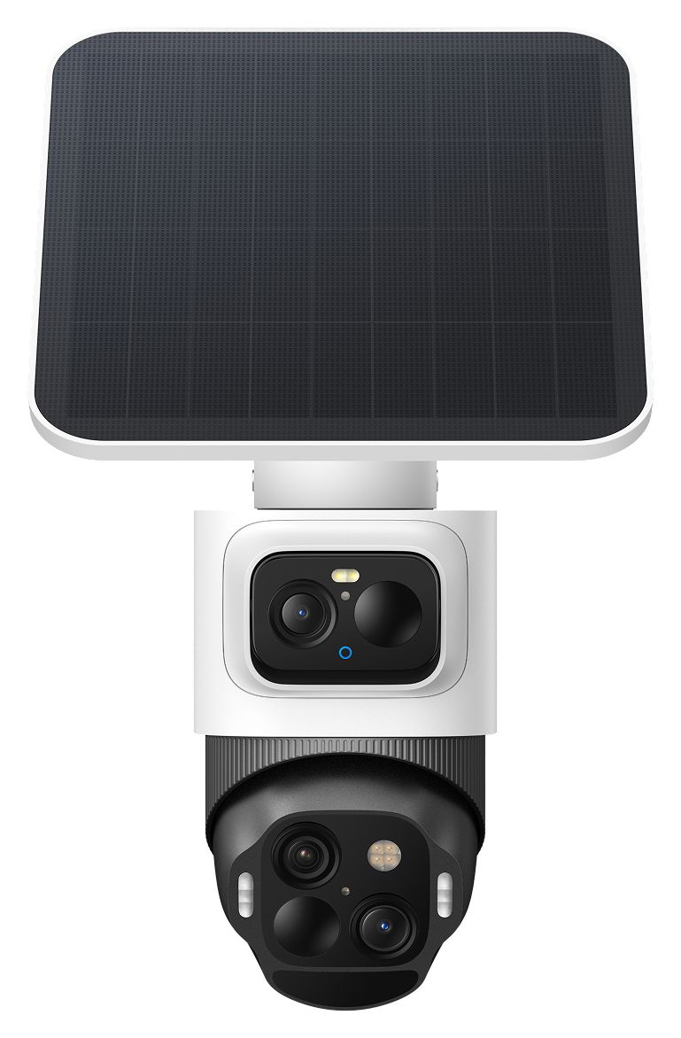 SoloCam S4 3840 x 2160 Pixel IP-Sicherheitskamera IP65 Innen & Außen Nachtsicht  (Schwarz, Weiß) 
