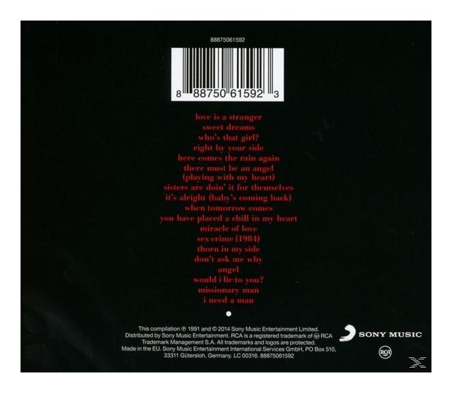 Eurythmics - Greatest Hits 