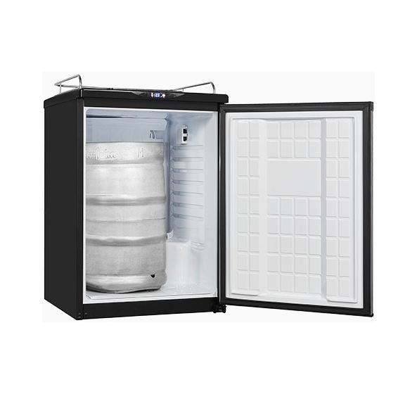 BK160-HE-300G 163 l Tischkühlschrank EEK: G 173 kWh Jahr  (Schwarz, Edelstahl) 