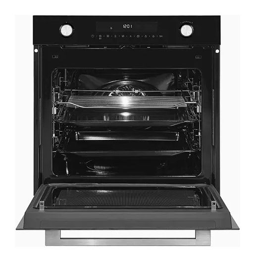 EBEM797-H-030 Einbau-Mikrowelle 1600 W Grill (Schwarz, Edelstahl) 