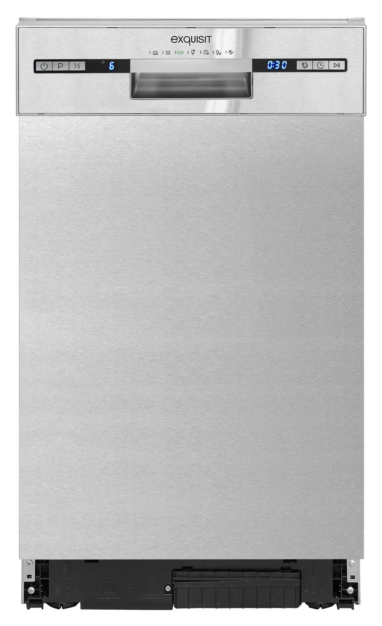 EGSP9309-EF-030E 45 cm Geschirrspüler teilintegriert (ohne Front) Leise 9 Maßgedecke 