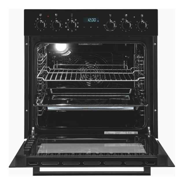 EHE285-HBZ-020 Herdset 75 l mit 60 cm Glaskeramik Kochfeld 