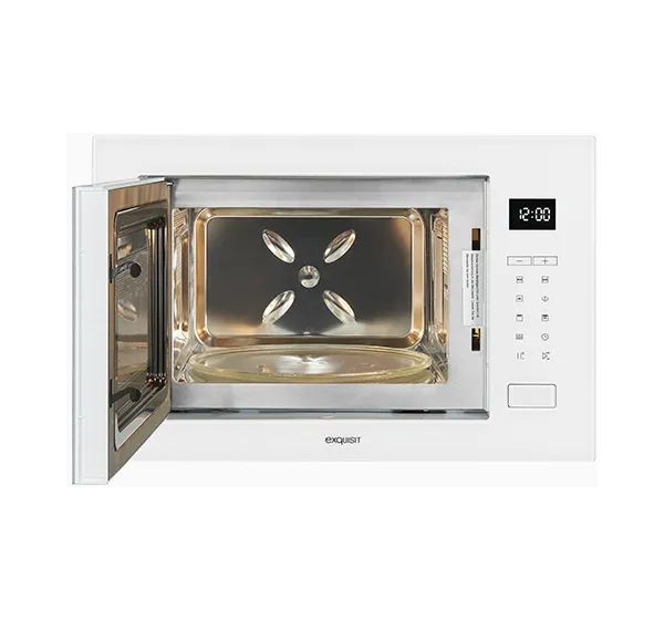 EMW25-G-020 Einbau-Mikrowelle 1200 W Größe: mittel 10 Stufen Grill (Weiß) 