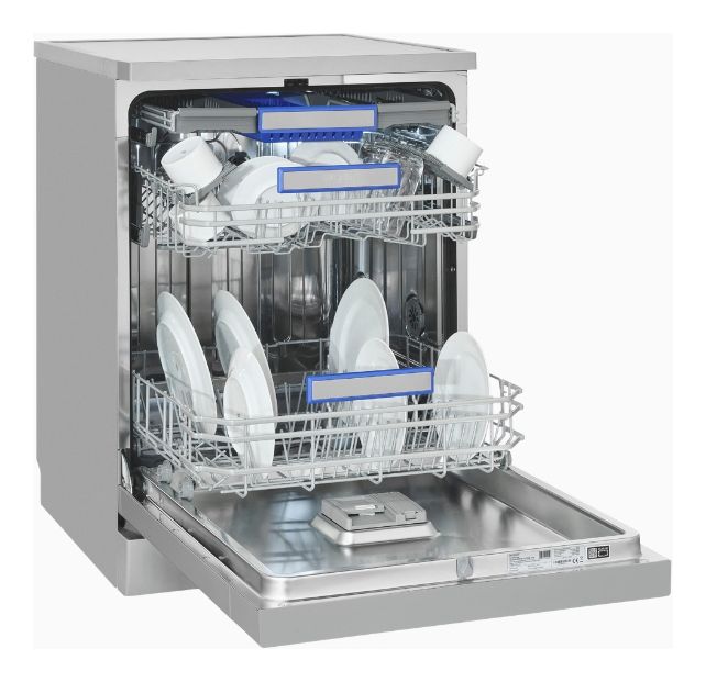 GSP9616-450B 60 cm Geschirrspüler freistehend Leise 16 Maßgedecke aquaStop Funktion 