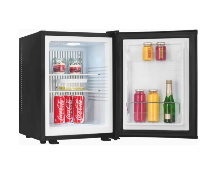KB40-V-S-460F 33 l 59,8 cm Tischkühlschrank EEK: F 89 kWh Jahr  (Schwarz) 