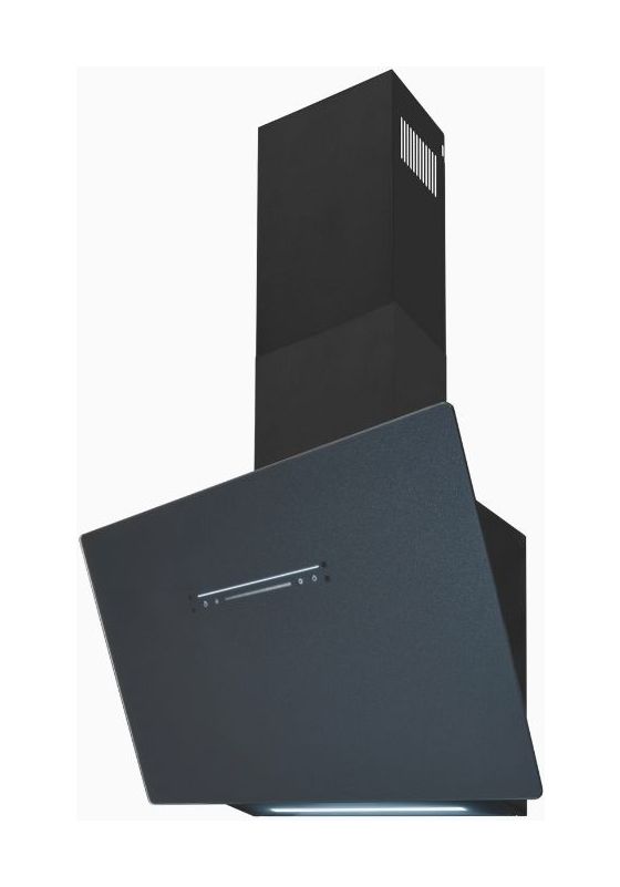 KFD603-120 Abluft/Umluft Dunstabzugshaube/Esse Wand 60 cm (Schwarz) 