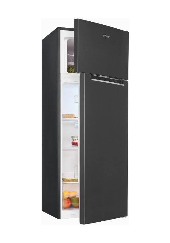 KGC270-45-040D 169 l / 37 l Kühl-Gefrierkombi freistehend 137 kWh Jahr  (Dunkles Grau) 