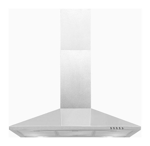 KH90-8 Abluft/Umluft Dunstabzugshaube/Esse Wand 90 cm (Edelstahl) 