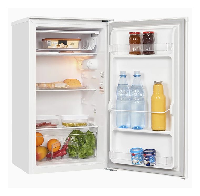 KS116-0-041E 90 l / Kühlschrank freistehend EEK: E 85 kWh Jahr  (Weiß) 