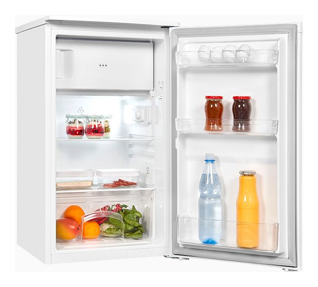 KS117-3-040D 81 l / 70 l Tischkühlschrank EEK: F 156 kWh Jahr  (Weiß) 