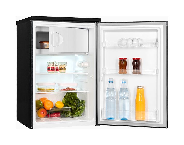 KS16-4-051C 107 l / 94 l Tischkühlschrank EEK: C 87 kWh Jahr  (Schwarz, Grau) 