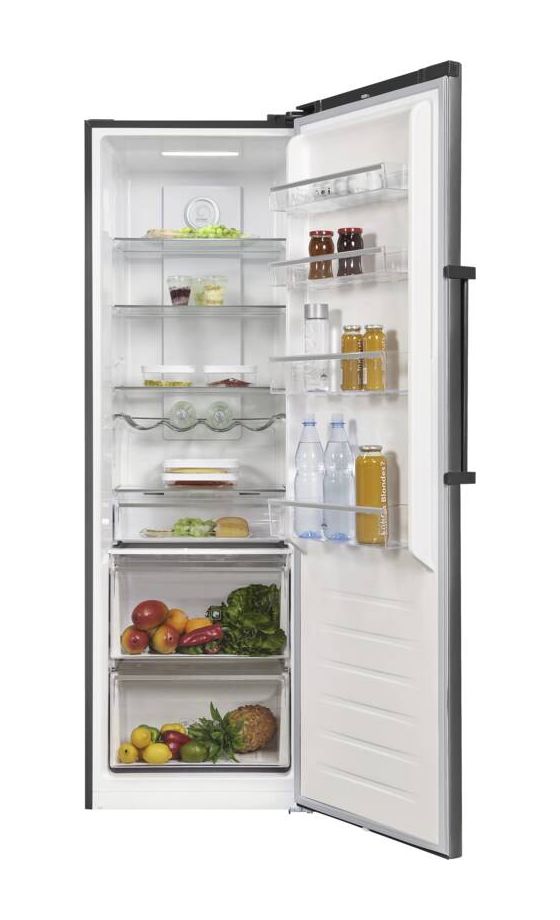 KS360-V-He-040d 359 l Kühlschrank freistehend EEK: D 94 kWh Jahr NoFrost  (Edelstahl) 