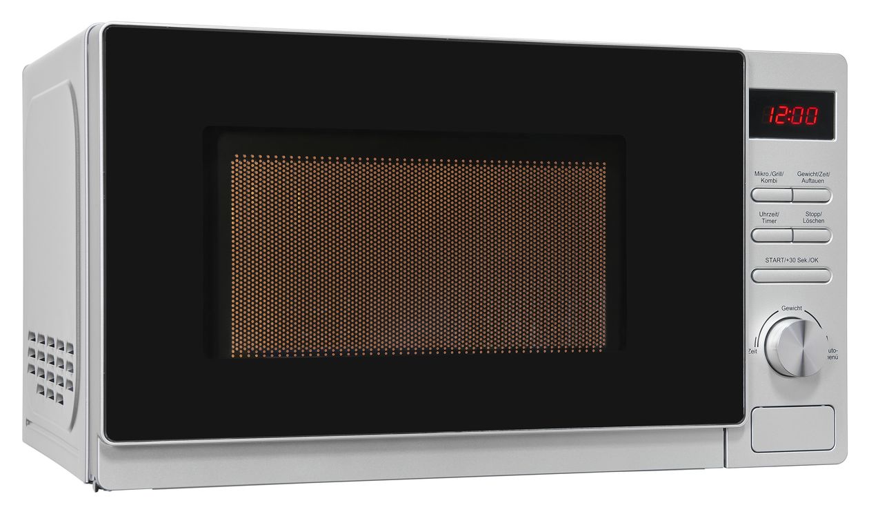 MW2070-3GDI Standgeräte Solo 1050 W Größe: klein 5 Stufen Grill  (Silber) 