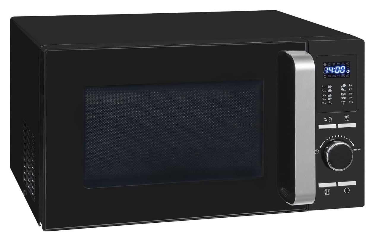 MW8925-7 Freistehende Mikrowelle 900 W Größe: klein 11 Stufen Grill  (Schwarz) 