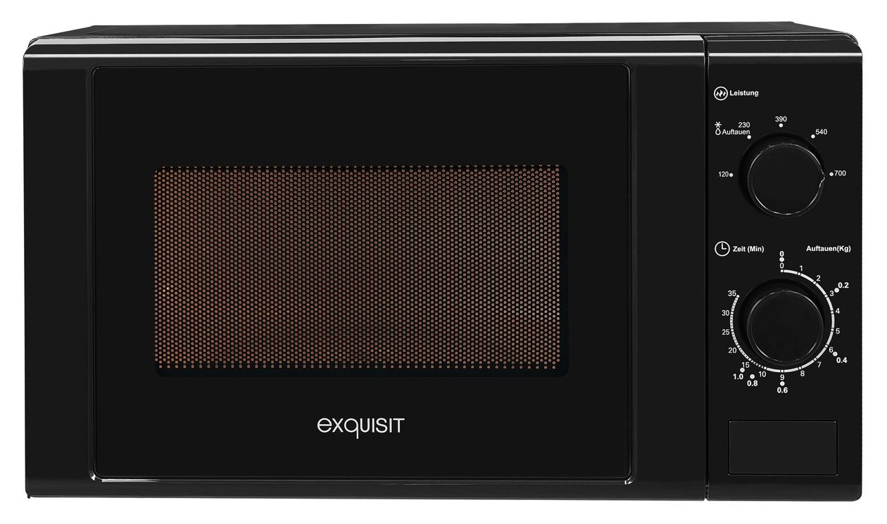 MW900-030 Freistehende Mikrowelle 700 W Größe: klein 5 Stufen  (Schwarz) 