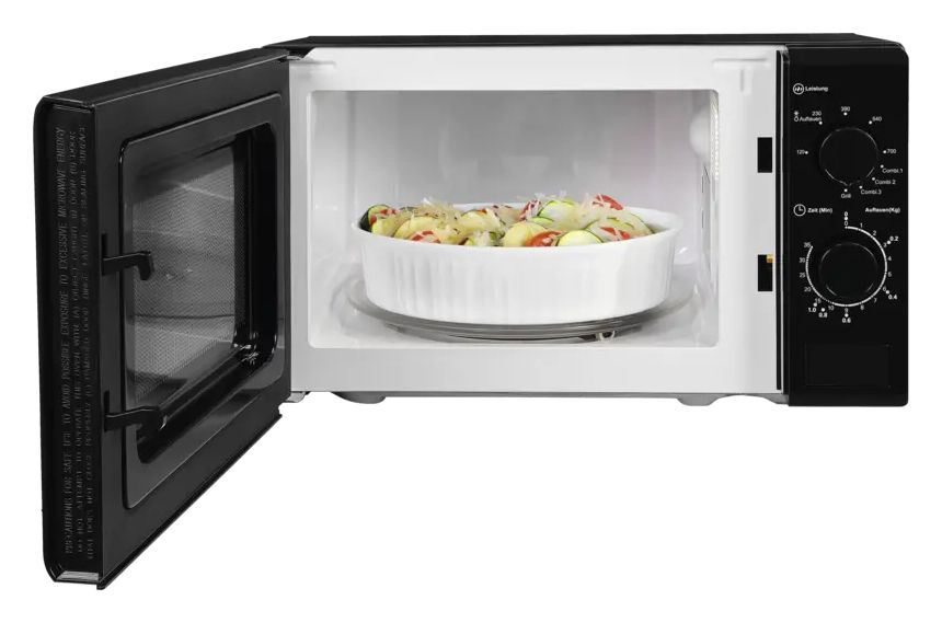 MW900-030G Standgeräte Solo 700 W Größe: klein 5 Stufen Grill  (Schwarz) 