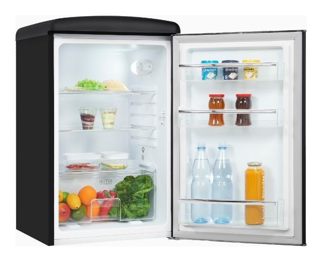 RKS120-V-H-160C 122 l Tischkühlschrank EEK: C 57 kWh Jahr  (Schwarz) 