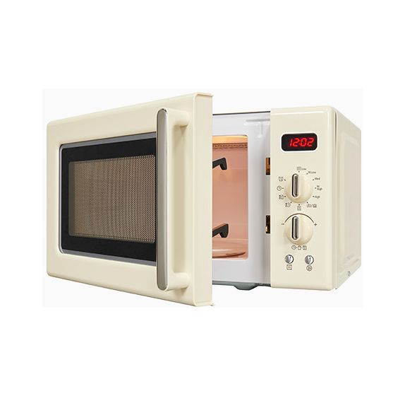 RMW720-3G DIG Standgeräte Solo 700 W Größe: klein 5 Stufen Grill  (Cremefarben) 