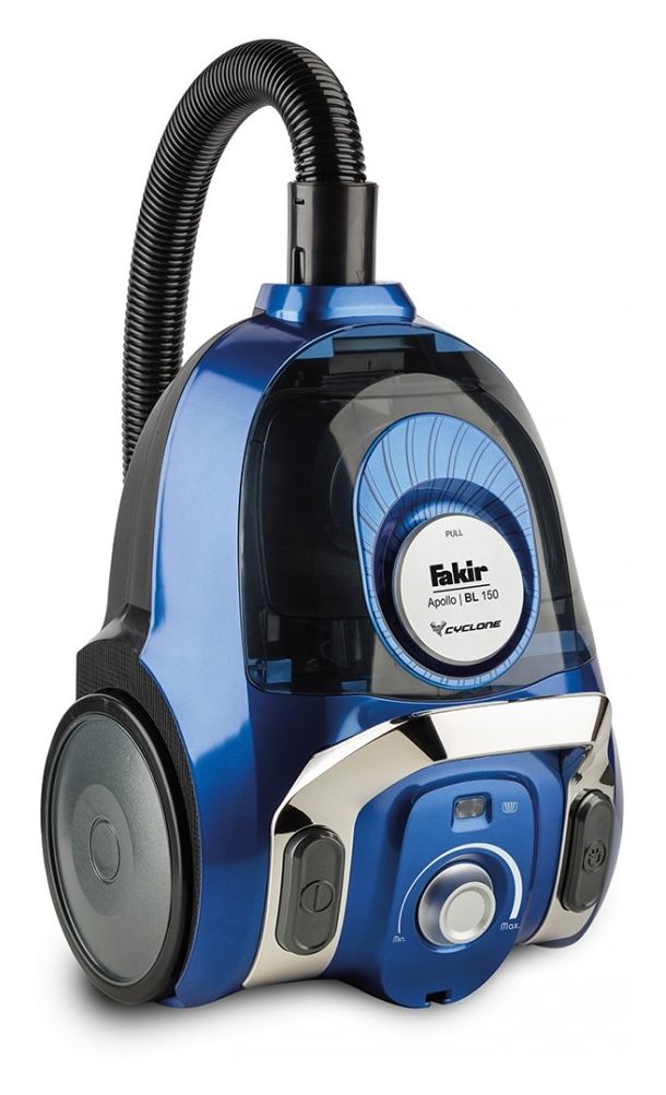 BL150 Apollo Bodenstaubsauger Beutellos 800 W EPA  (Blau, Silber) 