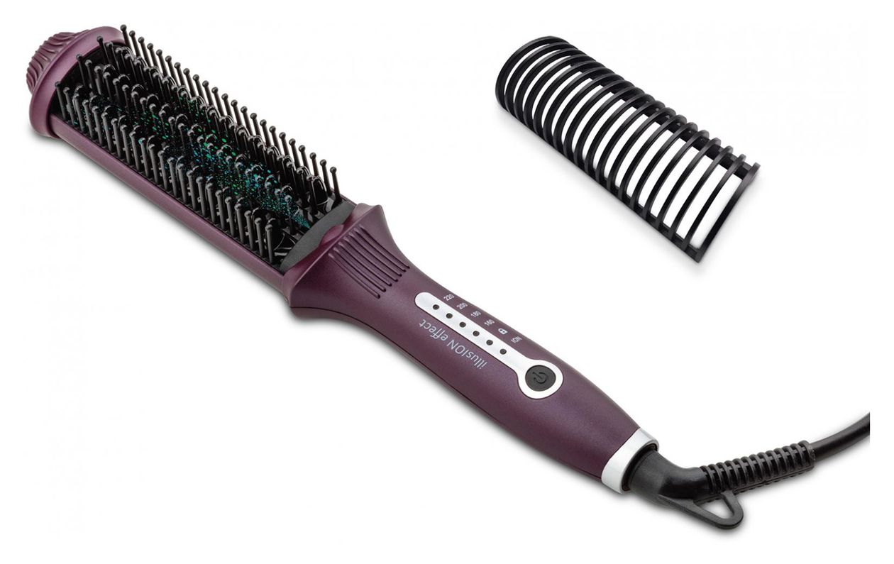 IllusION Effect Haarglätter 50 W  (Schwarz, Violett) 