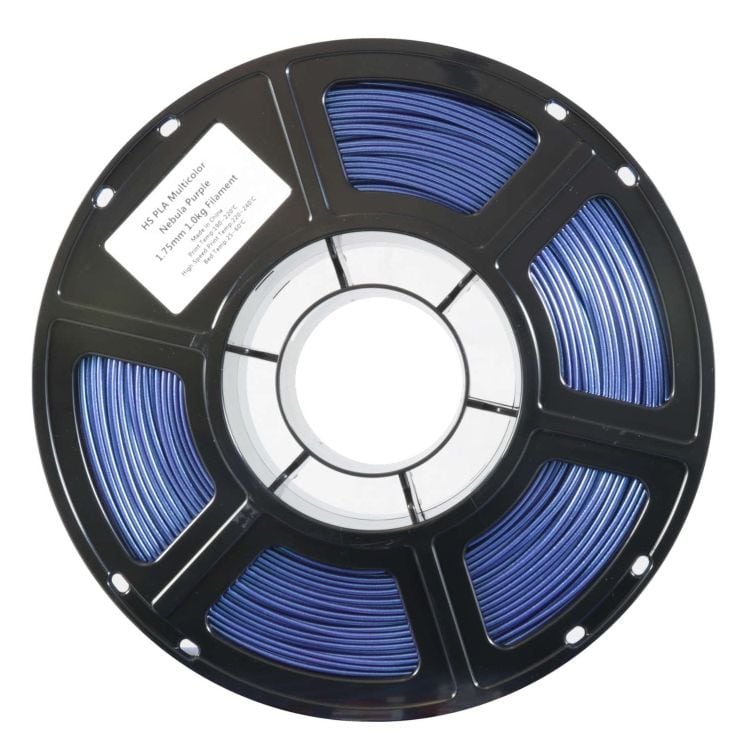 HS PLA Filament 1.75 mm 1 kg   (Mehrfarbig/Violett) 